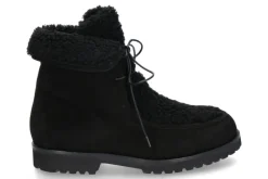 Sale Bootie VELOUR/ 10 schwarz Damen Stiefel | Stiefeletten