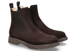 Outlet Chelsea Boot CAMOSCIO ELASTICO TD MORO (41) Damen Stiefel | Stiefeletten