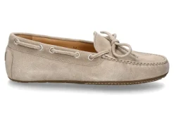 Outlet Mokassin VELOUR- 27 beige Damen Mokassin