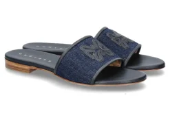 Best Pantolette DENIM 63- navy Damen Pantoletten