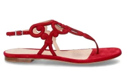 Discount Sandale VELOUR ROSSO Damen Sandalen
