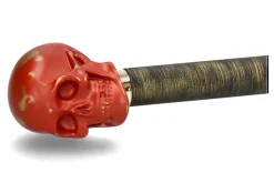 Best Schuhanzieher SKULL MATT ORANGE/RED GOLD Damen Schuhanzieher | Schuhanzieher