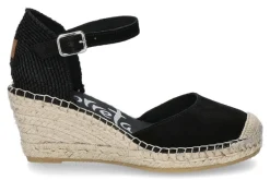 Online Keilsandale  SERRAJE NEGRO CLAVEL NATURAL Damen Sandalen | Keilschuhe
