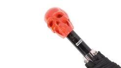 Hot Regenschirm ORANGE SKULL BLACK Damen Regenschirme | Regenschirme